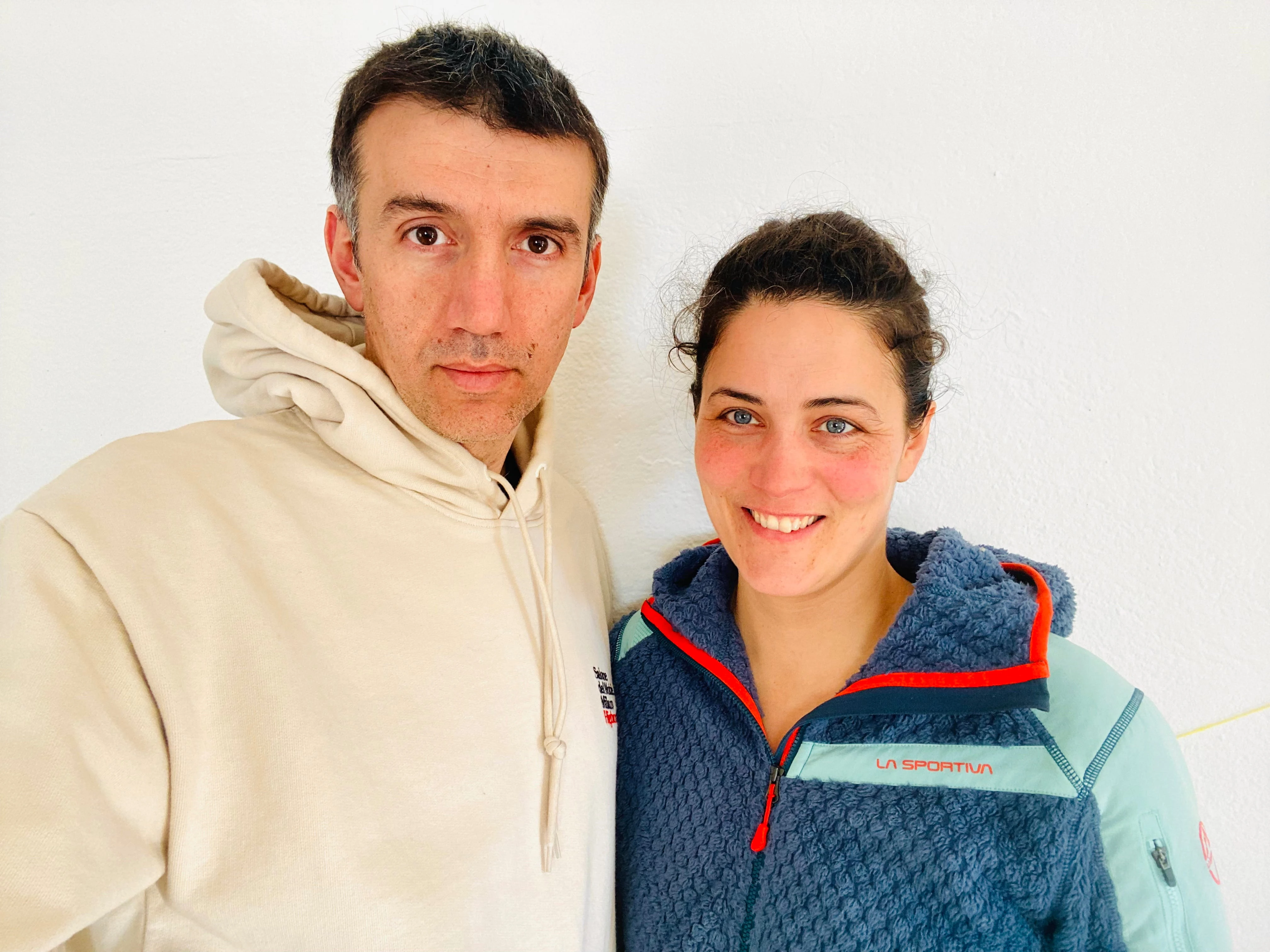 Julia Lydall Pisano and Antonio Pisanò, founders of Girotondo Horizons, on site in the Appennino Reggiano