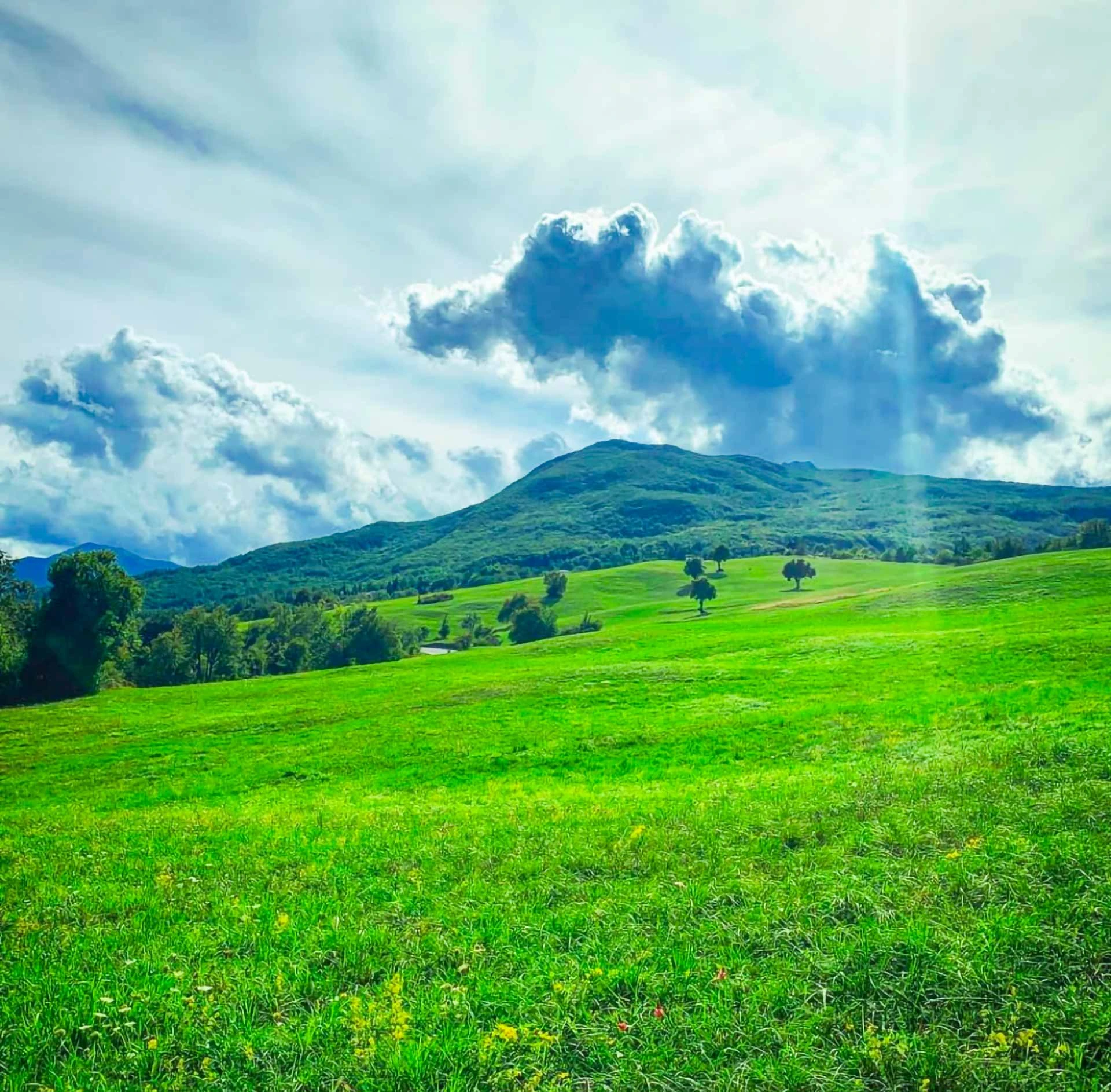 National Park landscape immediately surrounding Girotondo